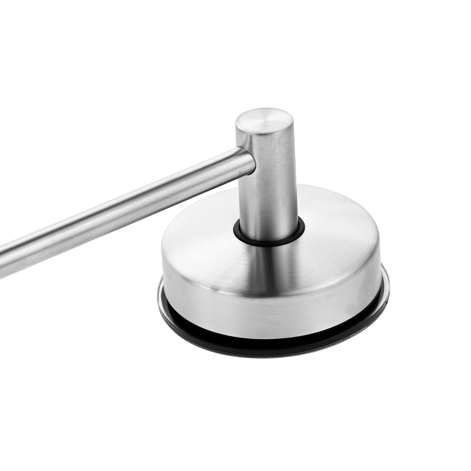 1Pc Aspirazione Portasciugamani Bar Doccia Singola Argento 428/550mm Misura Per Il Bagno Portasciugamani Impermeabile Scarico Scarpiera Doccia