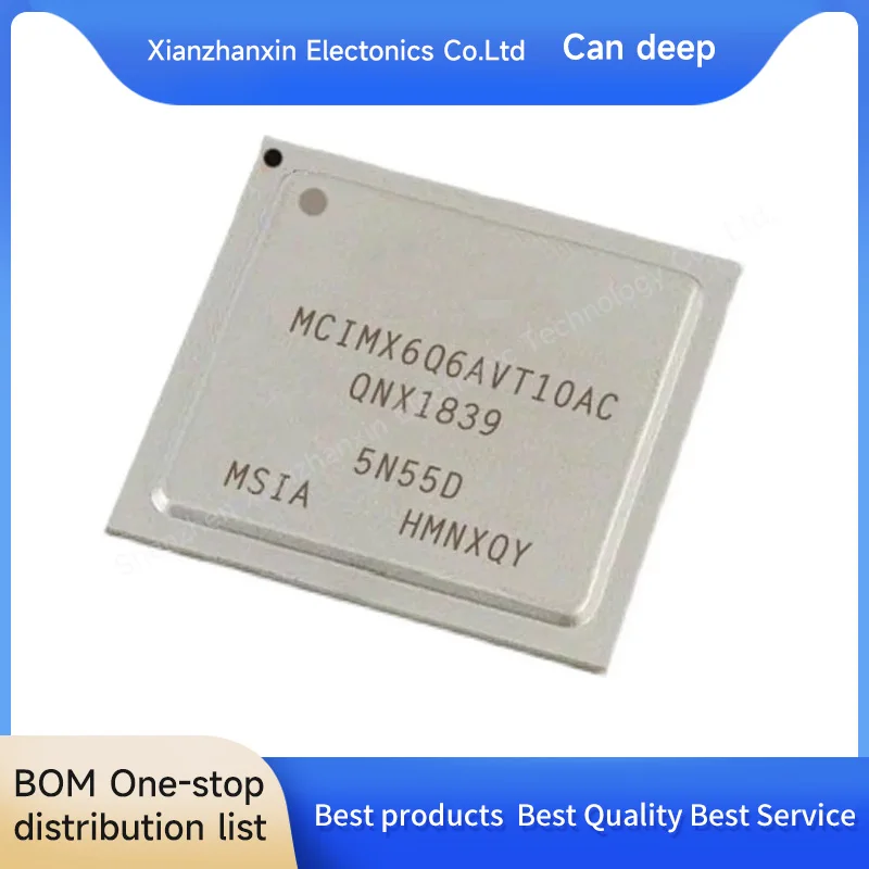 1PCS/LOT MCIMX6Q6AVT10AC MCIMX6Q6AVT10 MCIMX6Q6 BGA Microprocessor chip