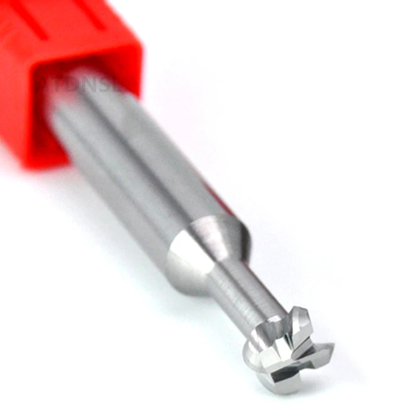 Imagem -05 - Raio de Canto T-slot Fresadora Cnc Carbide t tipo Fim Moinho Arco Côncavo Usinagem Aço Alumínio Ferramenta D3-d20 R0.5 0.75 3