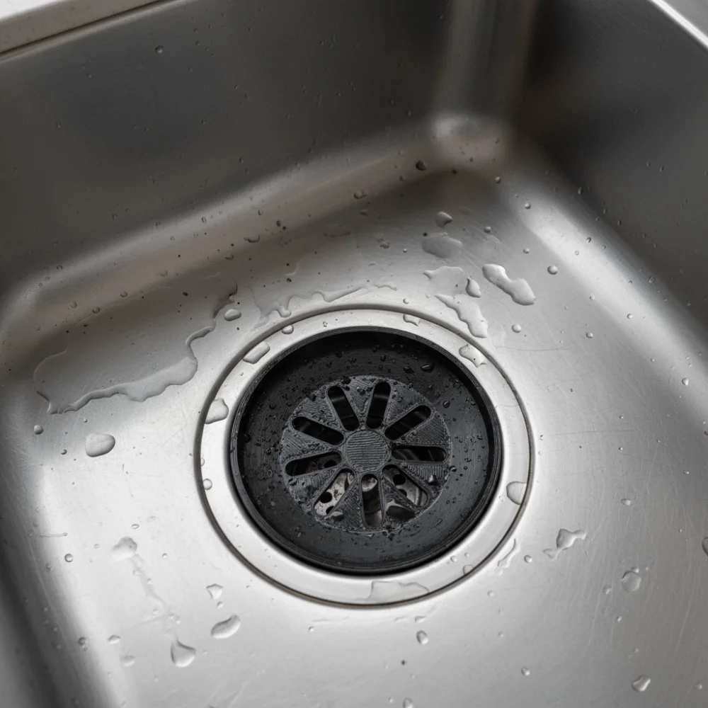 

Recyclable Plastic Water Trough Hole Covers Portable Safe Material Sink Hole Cover Two Types Compact Filter Tool Bathroom Sink