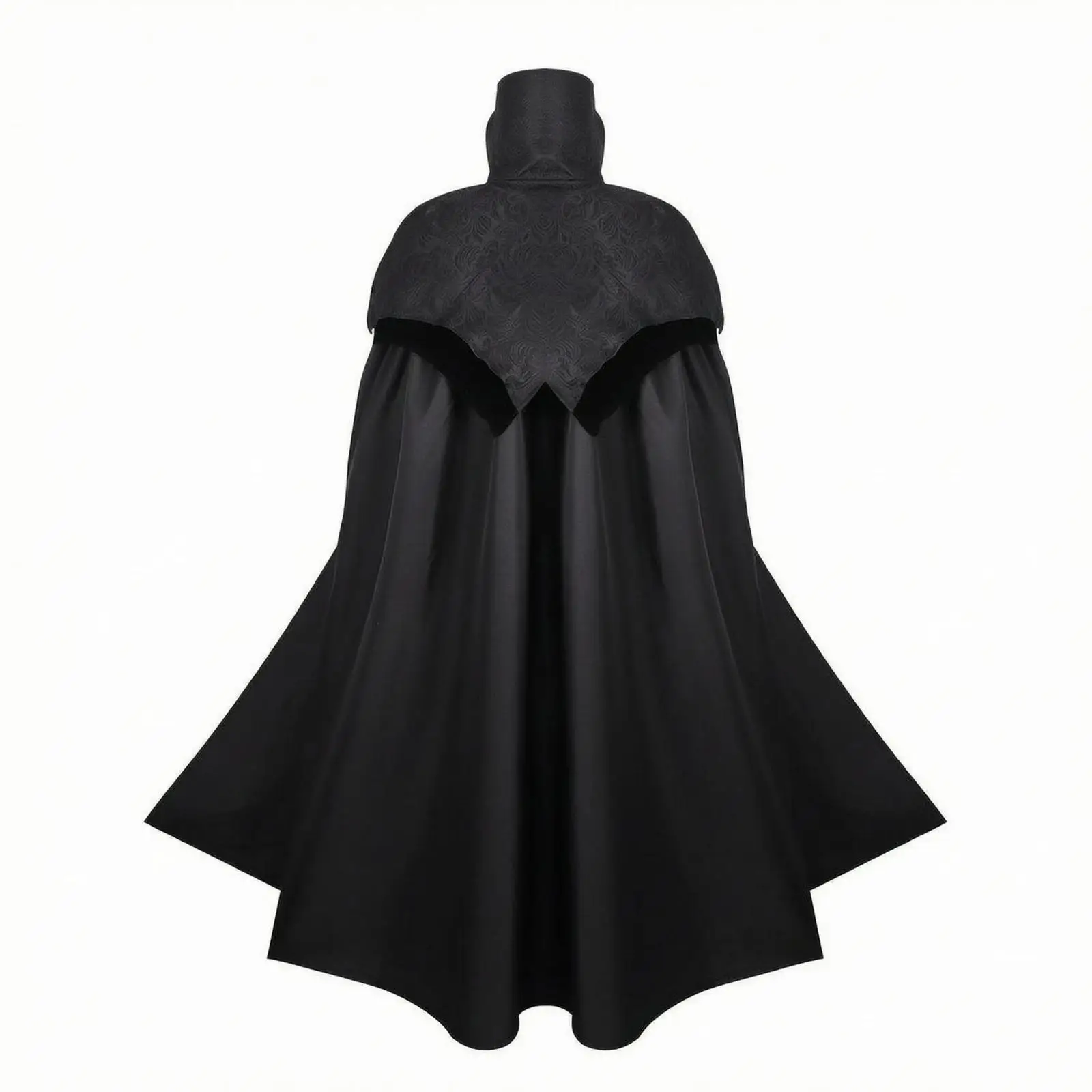 Medieval Gothic Cape Full-Length Gothic Cape Shoulder Capelet Medieval Cloak for Adults, Halloween