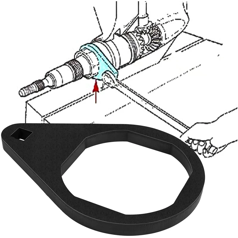 805374,91-805374 Remove Propeller Shaft Retainer Nut Bearing Carrier Tool Fit for Mercruiser Bravo III & Blackhawk Drive