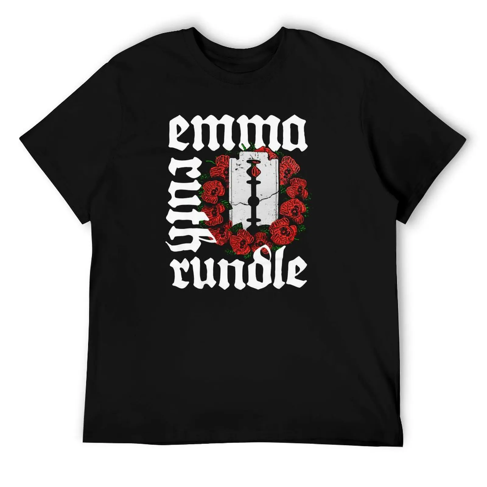 إيما روث روندل تي شيرت تي شيرت للرجل سليم صالح تي شيرت الرجال 100% القطن الفاخرة العلامة التجارية مضحك تي شيرت الظلام الفكاهة تي شيرت