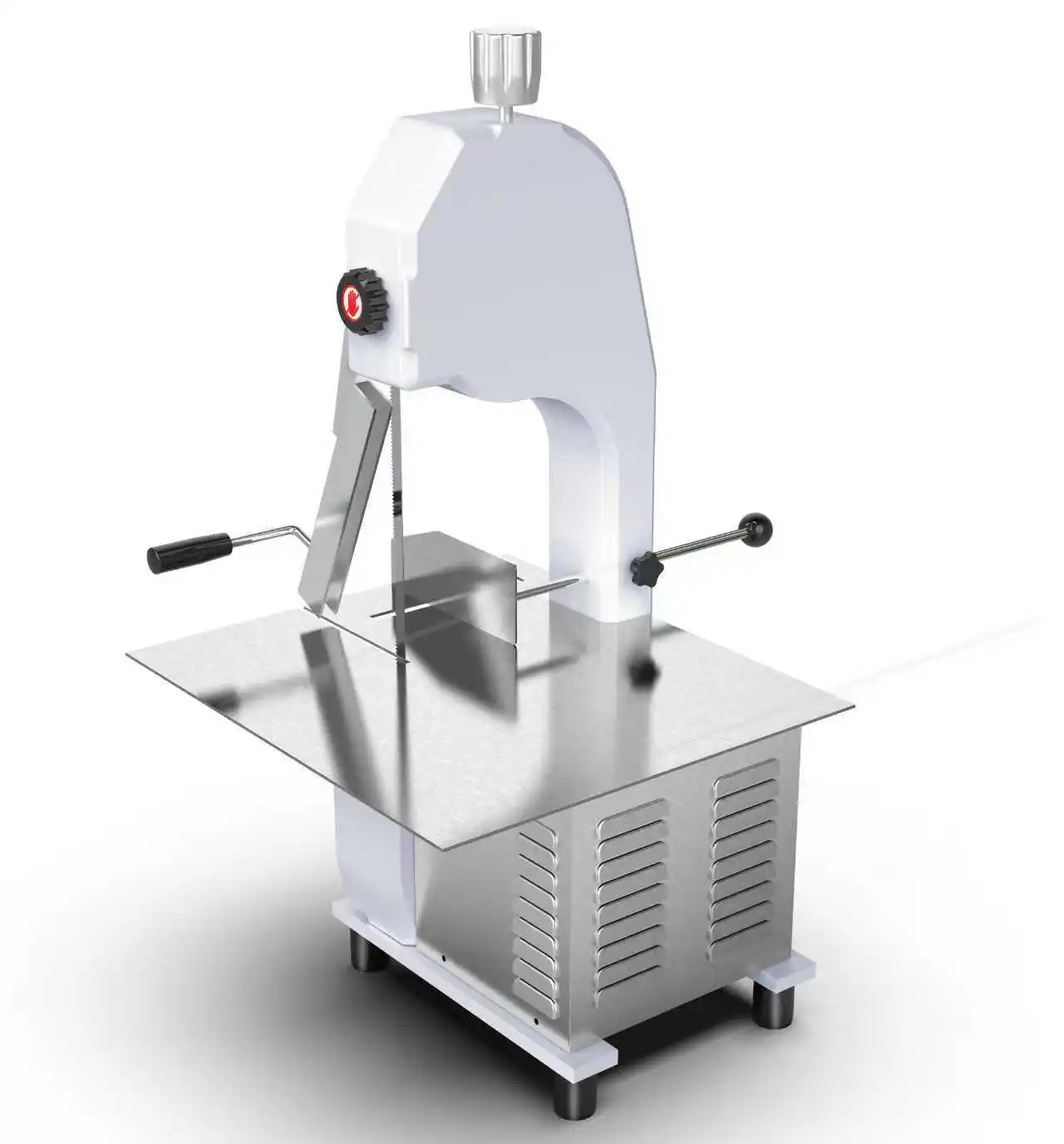 

WANHE Industrial Electric Meat Bone Cutting Machine New Condition Food Slicer Factory Price Core Motor Component 1 Year Warranty