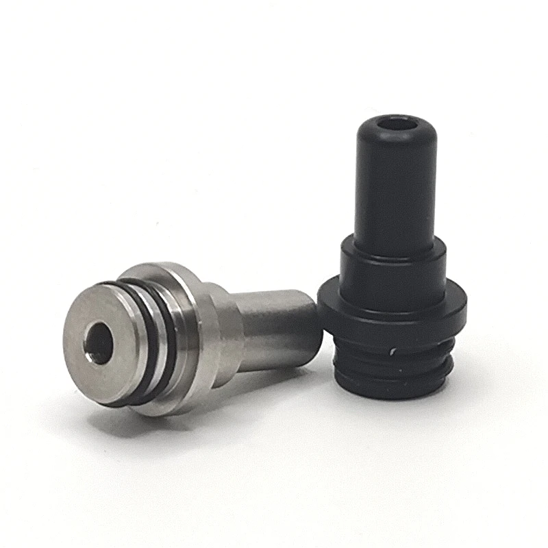 1 قطعة طرف بالتنقيط 510 الفولاذ المقاوم للصدأ البلاستيك MTL بالتنقيط تلميح القش المشتركة