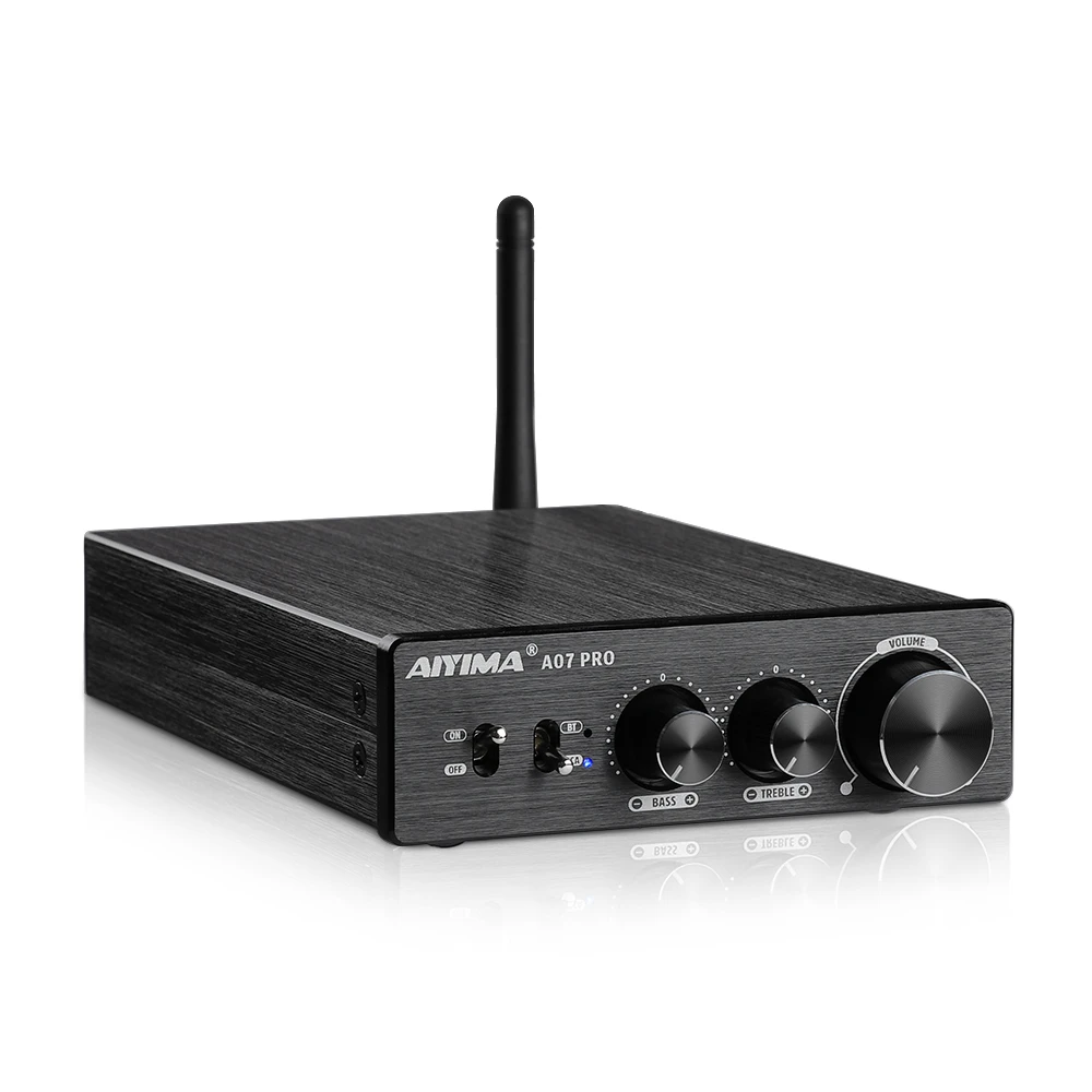 

AIYIMA TPA3255 Home Power Amplifier Bluetooth A07 PRO Audio Amplifier 2.0 Stereo Speaker Amplifiers HiFi 300Wx2 Class D Amp