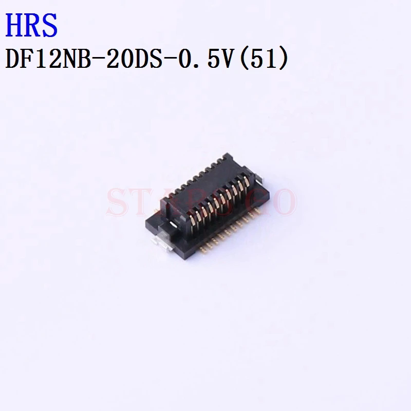 DF12NB-50DS-0.5V(51) DF12NB-40DS-0.5V(51) DF12NB-20DS-0.5V(51) HRS 커넥터, 10PCs, 100PCs