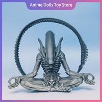 Alien 11ccm Action Figure Xenomorph Anime Cartoon Statue Model Toy Ornaments Home Room Desk Decor Collection Birthday Gift Kid