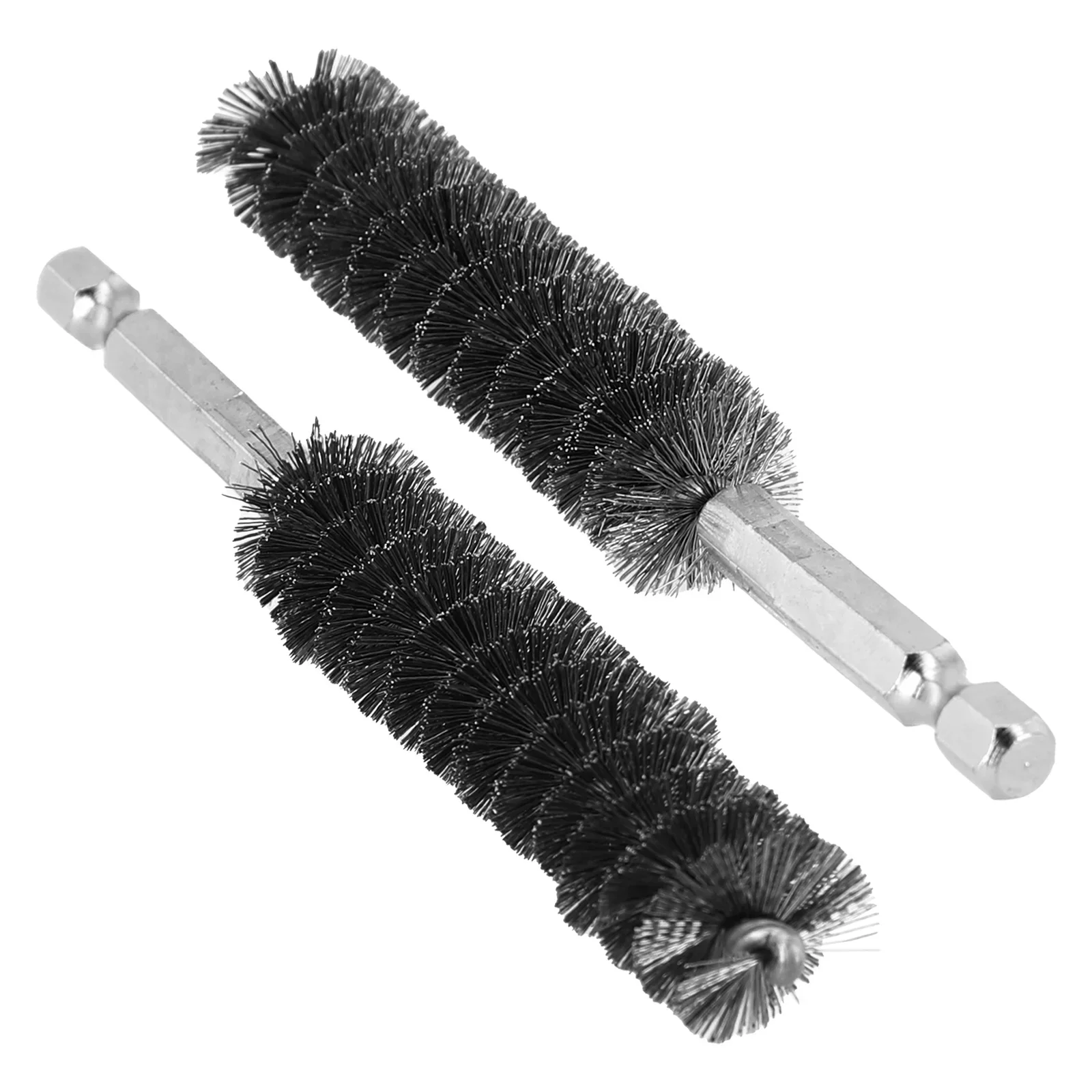 1Pc Szczotka druciana z metalowym uchwytem 8-19mm Szczotka do czyszczenia rur Szczotka do czyszczenia rur ze stali nierdzewnej Szczotka do czyszczenia rur 1/4Inc Shank