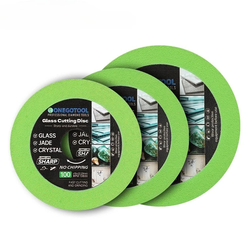 

1Pcs Ultra-thin Glass Cutting Disc 100/115/125*22.23mm Diamond Saw Blade For Jade Wine Bottle Ceramic Polish Angle Grinder