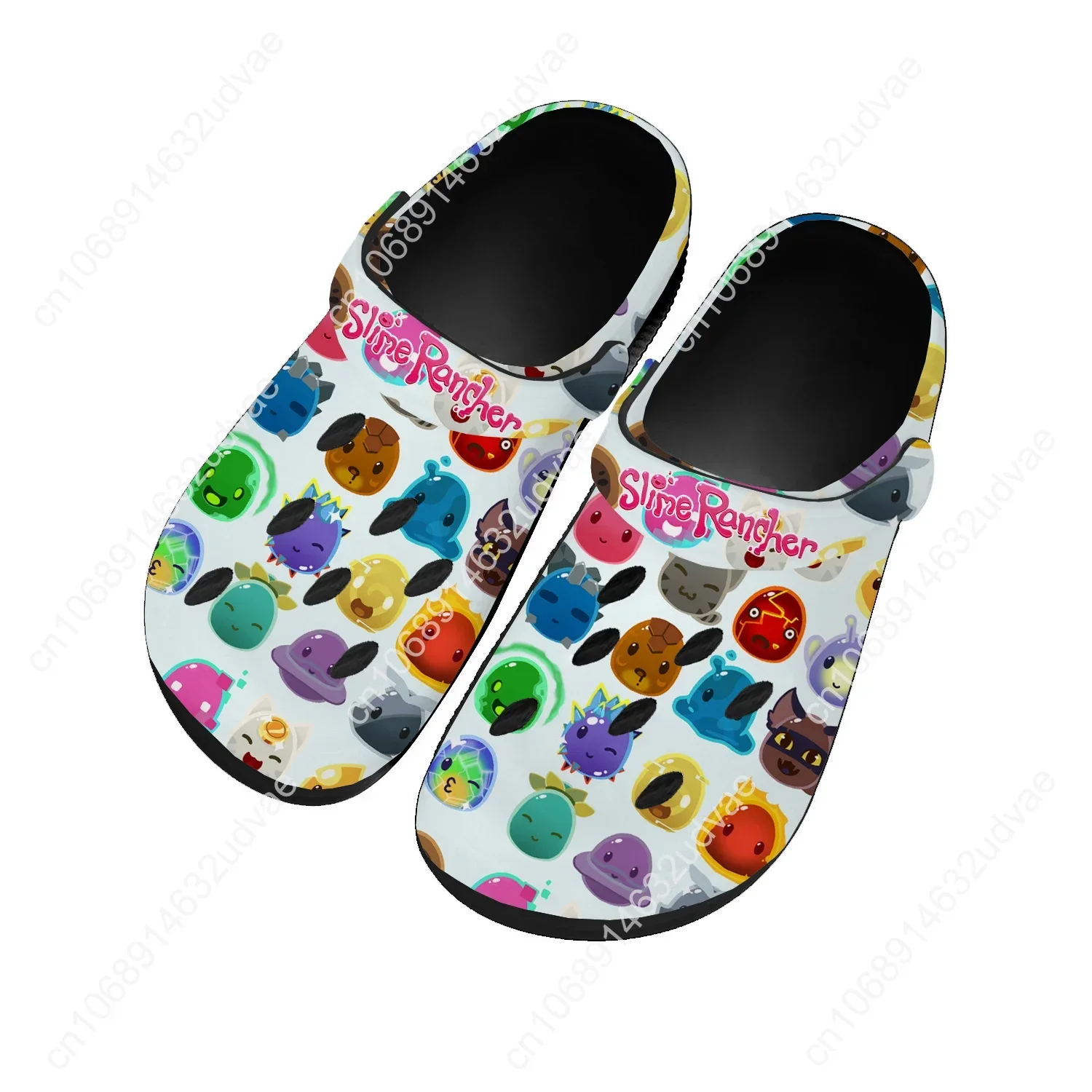 Slime Rancher Water Shoes Men Women Teenager High Quality Home Garden Clogs Custom Sandals Beach Breathable Hole Slippers