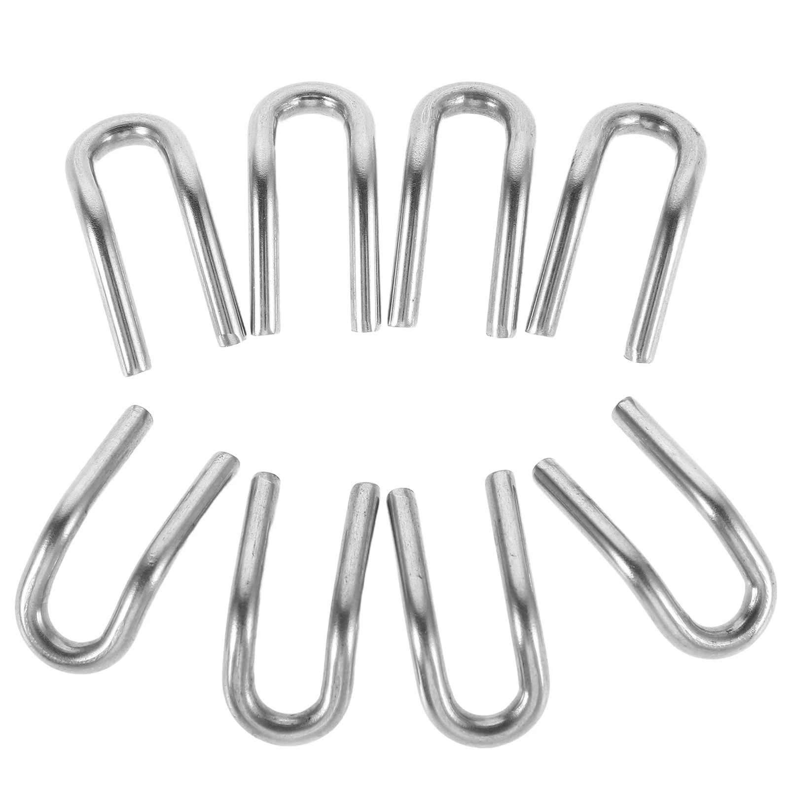 

8pcs Stainless Steel Motorcycle Exhaust Hooks Universal Muffler Hanger Compatible Various Models Easy Installation Secure Fit