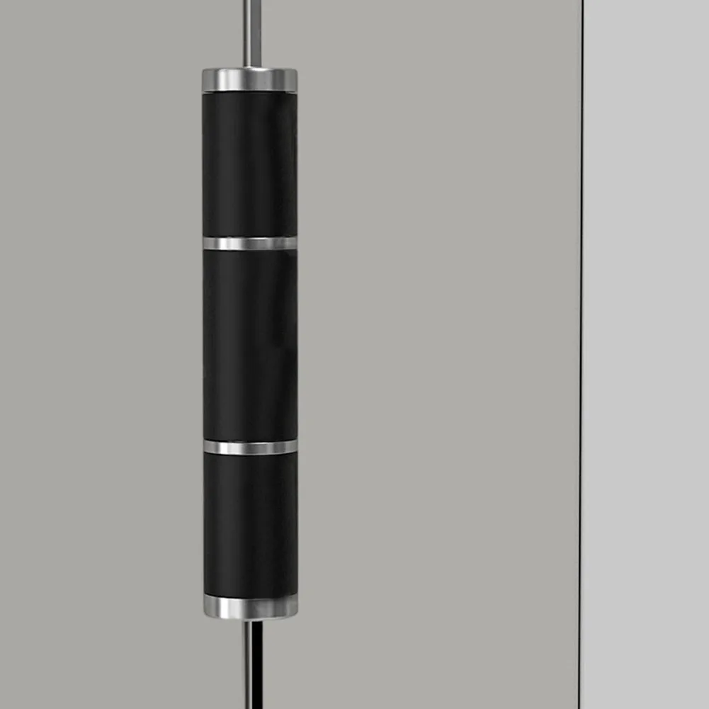 

Aluminum Alloy Hydraulic Door Hinge Black Finish Automatic Closing with Customizable Speed and Strong Load Capacity