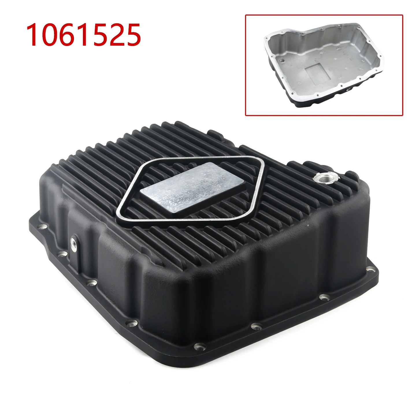 68RFE Heavy‑Duty Deep Sump Transmission Oil Pan 1061525 For Dodge Ram 2500 3500 6.7L Cummins 2008‑2018 Gearbox Replacement