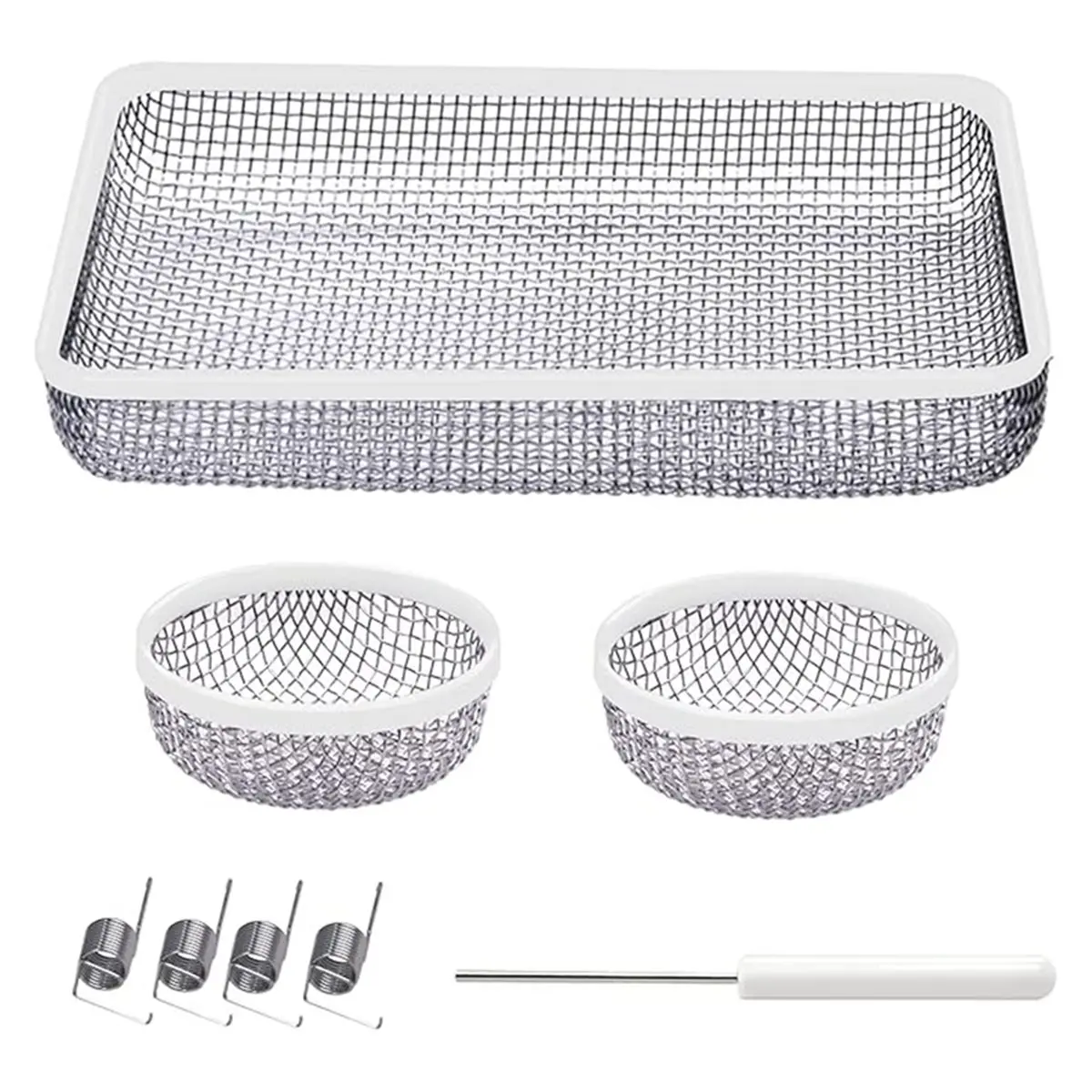 Promotional-RV Furnace Vent Cover Screens for RV Water Heater Vent Cover RV Bug Screen Flying Insect Screen Stainless Steel Mesh