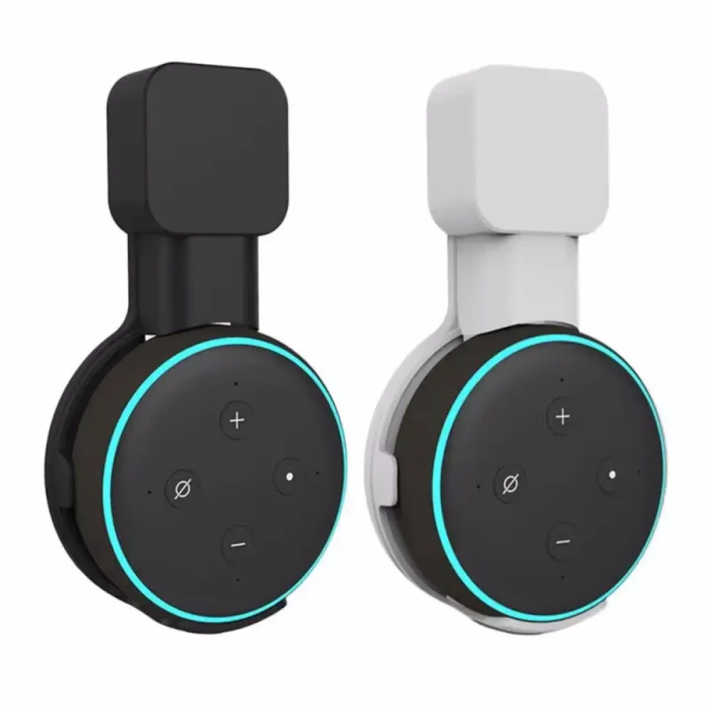 Speaker Wall Mount Holder Stand Hanger for Alexa Echo Dot 3rd Generation Indoor Sound Box With Screwless Cable Management