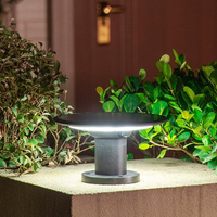 Solar Led 3W Pillar Light Waterproof IP65 Outdoor Courtyard Street Villa Gate Landscape Light Control Solar Pillar Lamp