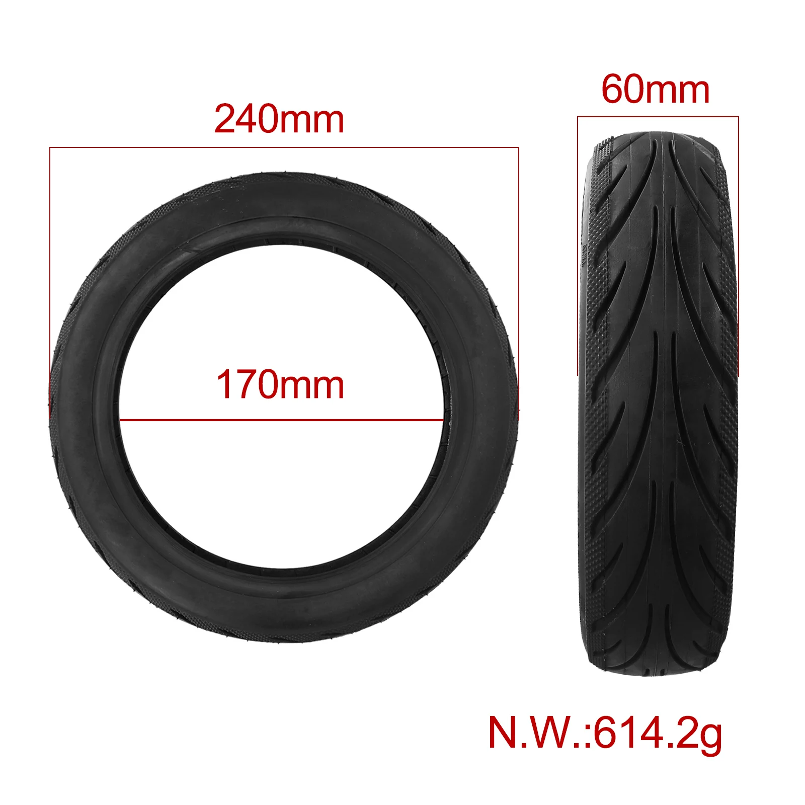 

Upgrade Your Electric Scooter\\'s Tyres with our 10 Inch Tubeless Tyre for Ninebot Max G2 G65 Experience Unmatched Performance