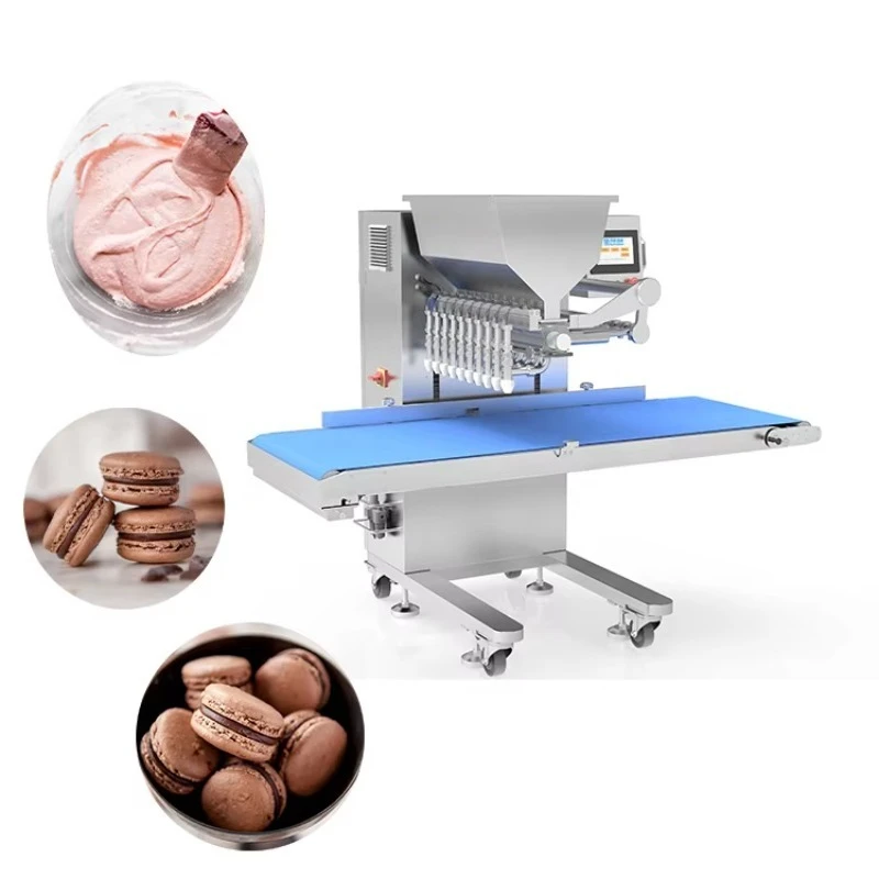 Automatic Food Particle Filling Machine, Batter Depositor for Tartlet Macaron Cake Making