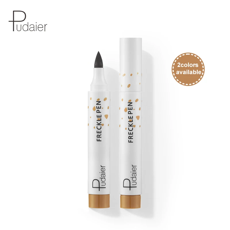 Pudaier-pluma de pecas resistente al agua, simulación Natural, maquillaje de punto falso, herramienta duradera, delineador de ojos, Cosméticos duraderos