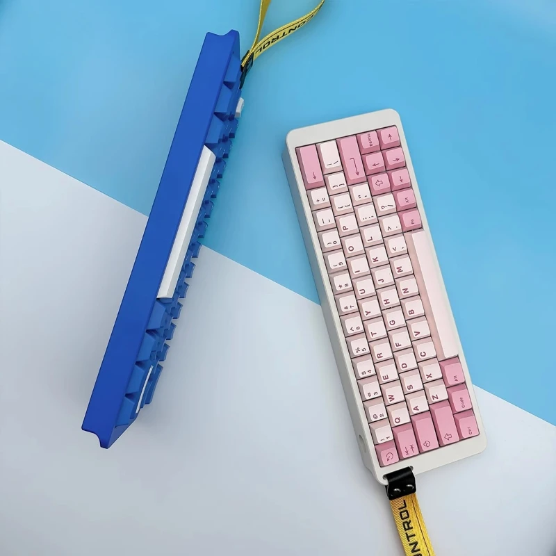 

Чехол для клавиатуры GH60, 60% печатная плата, металлический алюминиевый корпус с ЧПУ WIN60, индивидуальный корпус игровой механической клавиатуры для звукового пакета MAD60