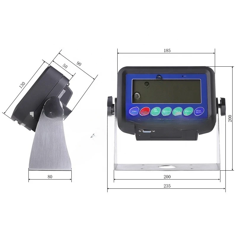 

318L Load Indicator Weight Digital Scale Display Electronic Weighbridge Weighing Indicator
