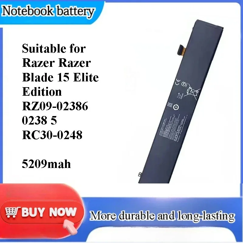 [NEW] for Razer Blade 15 Elite Edition RZ09-02386 0238 5 RC30-0248 Notebook