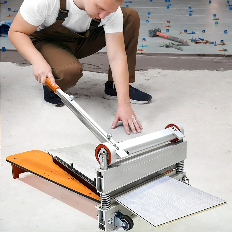 Laminate Floor Vinyl Plank Tile LVT LVP PVC Tool Engineered Wood  Vinyl Plank PVC Siding Flooring Guillotine Cutter