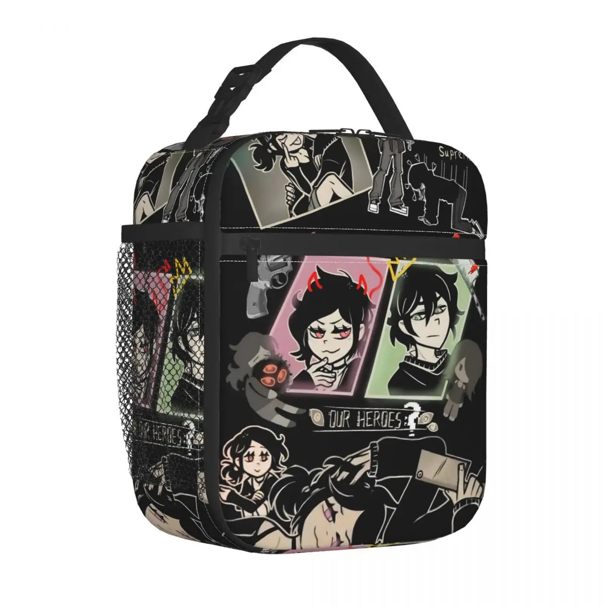 Insulated Lunch Box The Coffin Of Andy And Leyley Games Accessories Lunch Container Fashion Thermal Cooler Bento Box For School