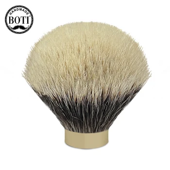 Boti Brush-NC paffuto Badger Hair Knot tipo di lampadina pennello da barba nodo strumenti per barba da uomo fatti a mano