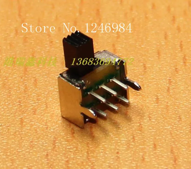 [SA]Small mini toggle switch slide calipers DC power switch SK-22D03 handle long 1CM--200pcs/lot