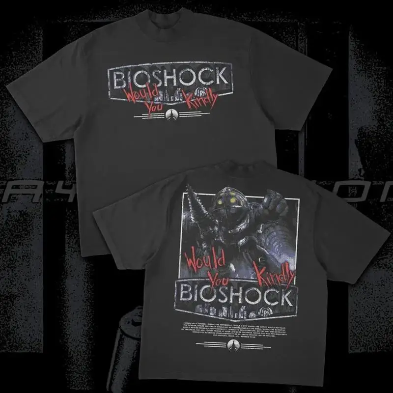 Bioshock Big Daddy Would You Kindly T-Shirt