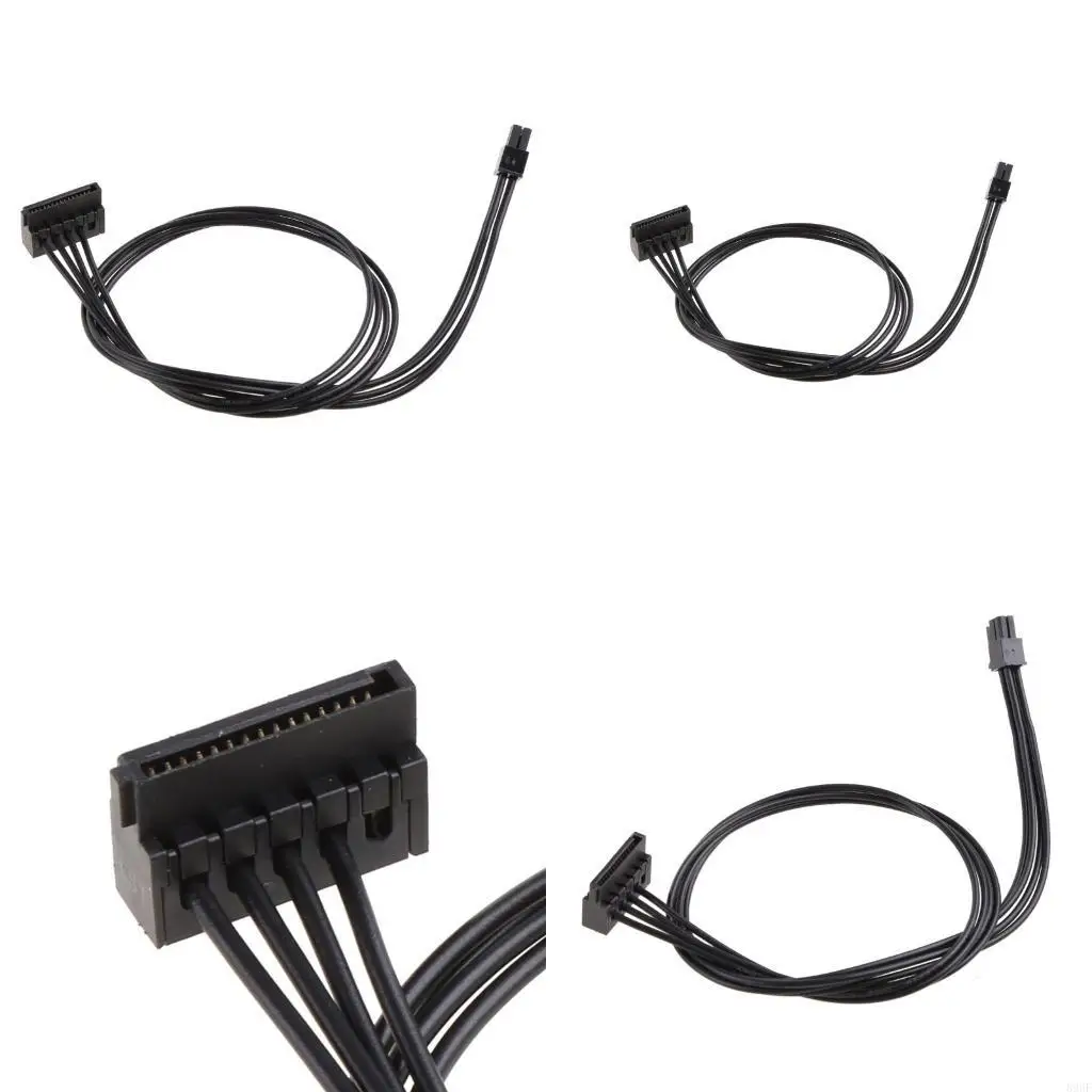

896F Power Supply Cable 35.5CM Cable MINI 4 Pin Turn Single Power Supply