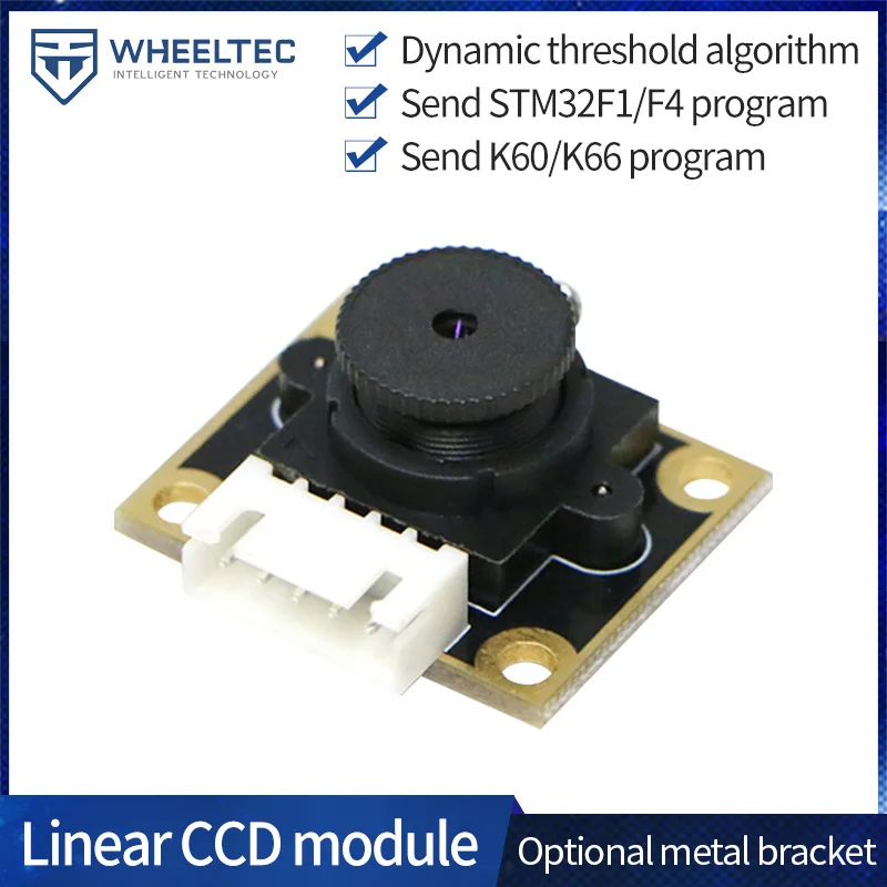 

Linear CCD module matched with the dynamic threshold algorithm of trolley line patrol and tracking sensor TSL1401 line