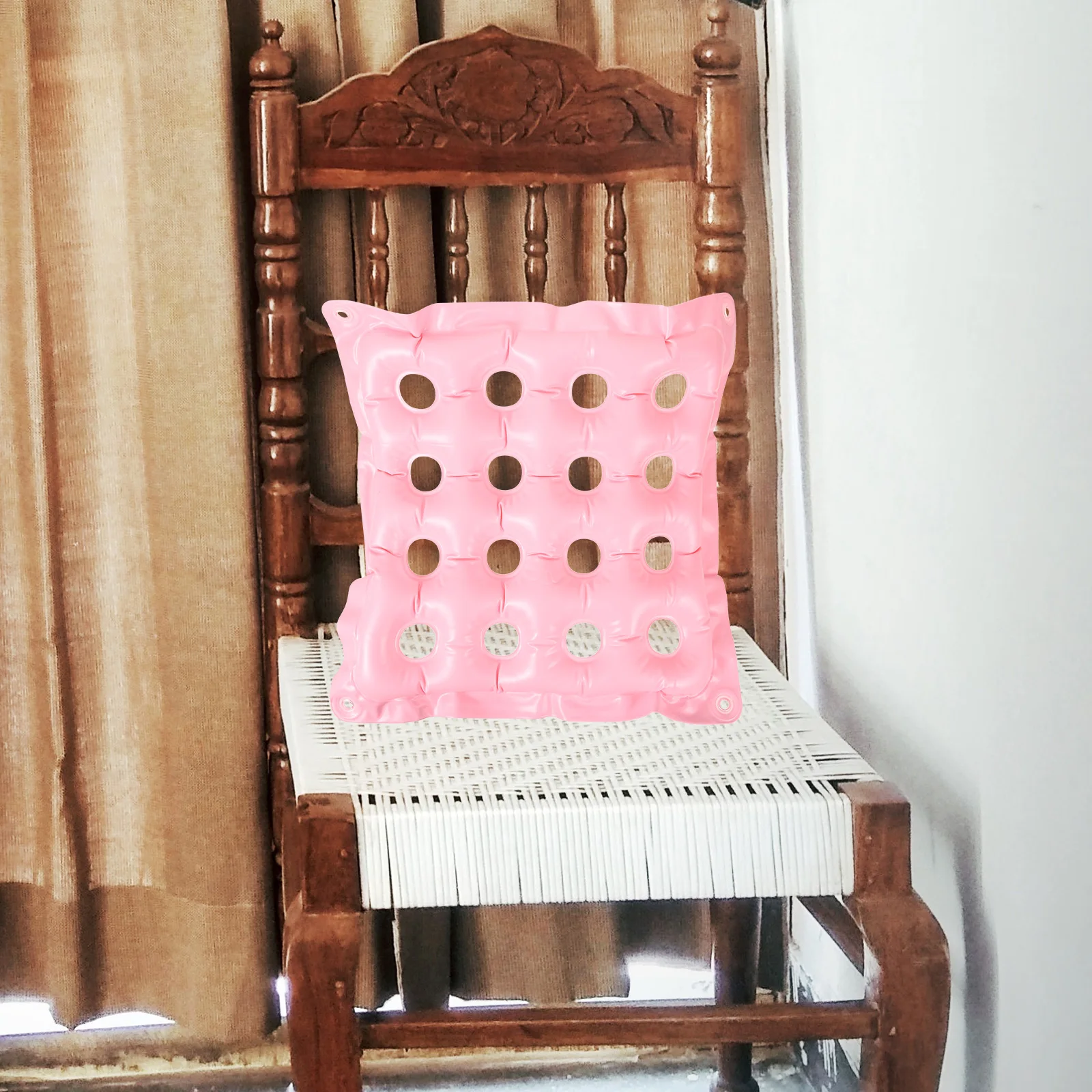 

Inflatable Seat Cushion Breathable Pressure Relief Pad For Wheelchair Chair Car Office Anti-Bedsore Cushion Portable