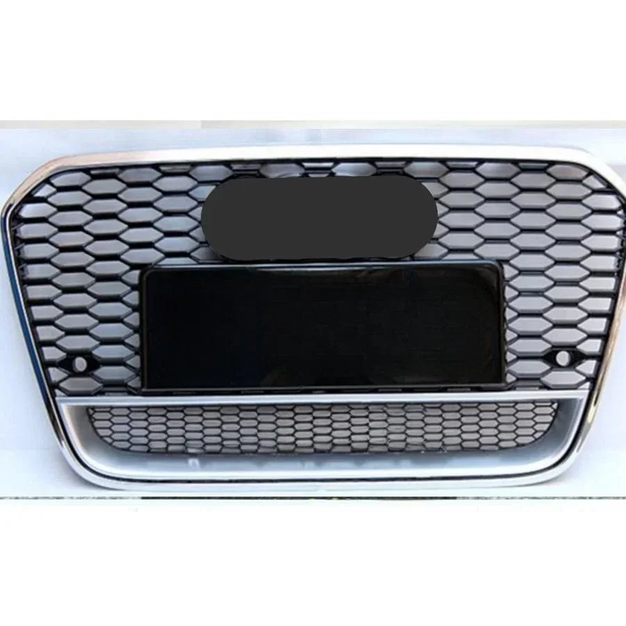 

Car Front Grille For S6/RS6 Style Front Bumper Grille Mesh Hood Grill Grille for A6/S6 C7 12-15 For RS6 Grill