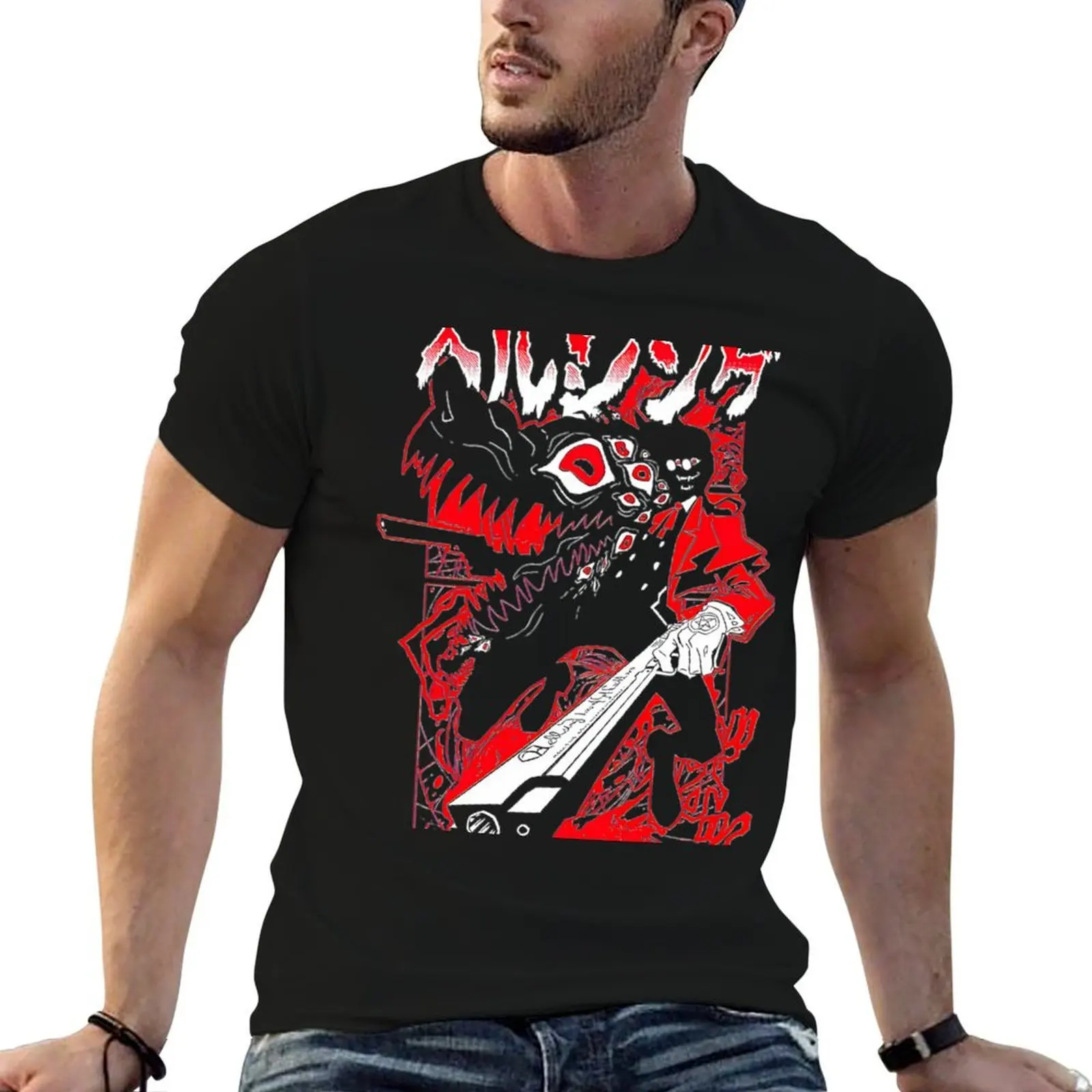 Alucard Hellsing T-Shirt man t shirt summer t shirt for man 100 percent cotton t shirts for man cotton T-shirt