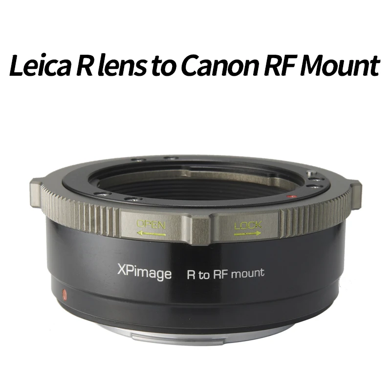 XPIMAGE R to EOS RF Lens Mount Adapter for Leica R Lenses to Canon EOS R RF Cameras R5 R6 R7