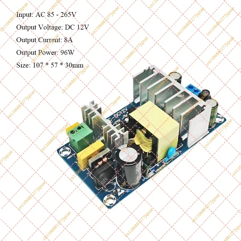 150W Isolated AC-DC Power Supply Board, Universal Input to DC 12V Switching Module