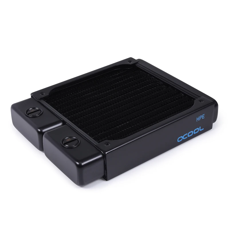 Alphacool NexXxoS HPE-30 Full Copper 120mm Radiator,151.5x124x30MM,Using For Computer Liquid Loop Build Water Cooling System