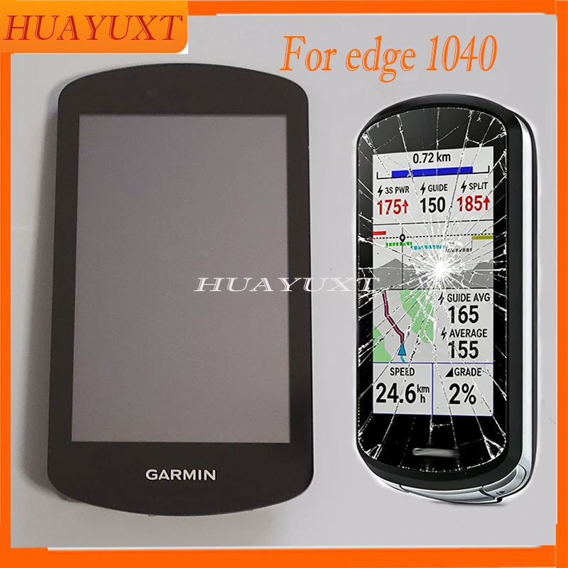 LCD Screen For Garmin Edge 1040 LCD Display Screen Direct Replacement Cracked/Broken Screen