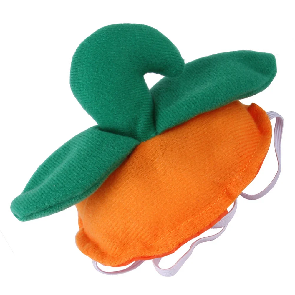 

1pc Dog Halloween Pumpkin Shaped Costume For Pet Cat Dressing Cosplay Party Photo Prop Lightweight Cat Dressing Hat Accessory