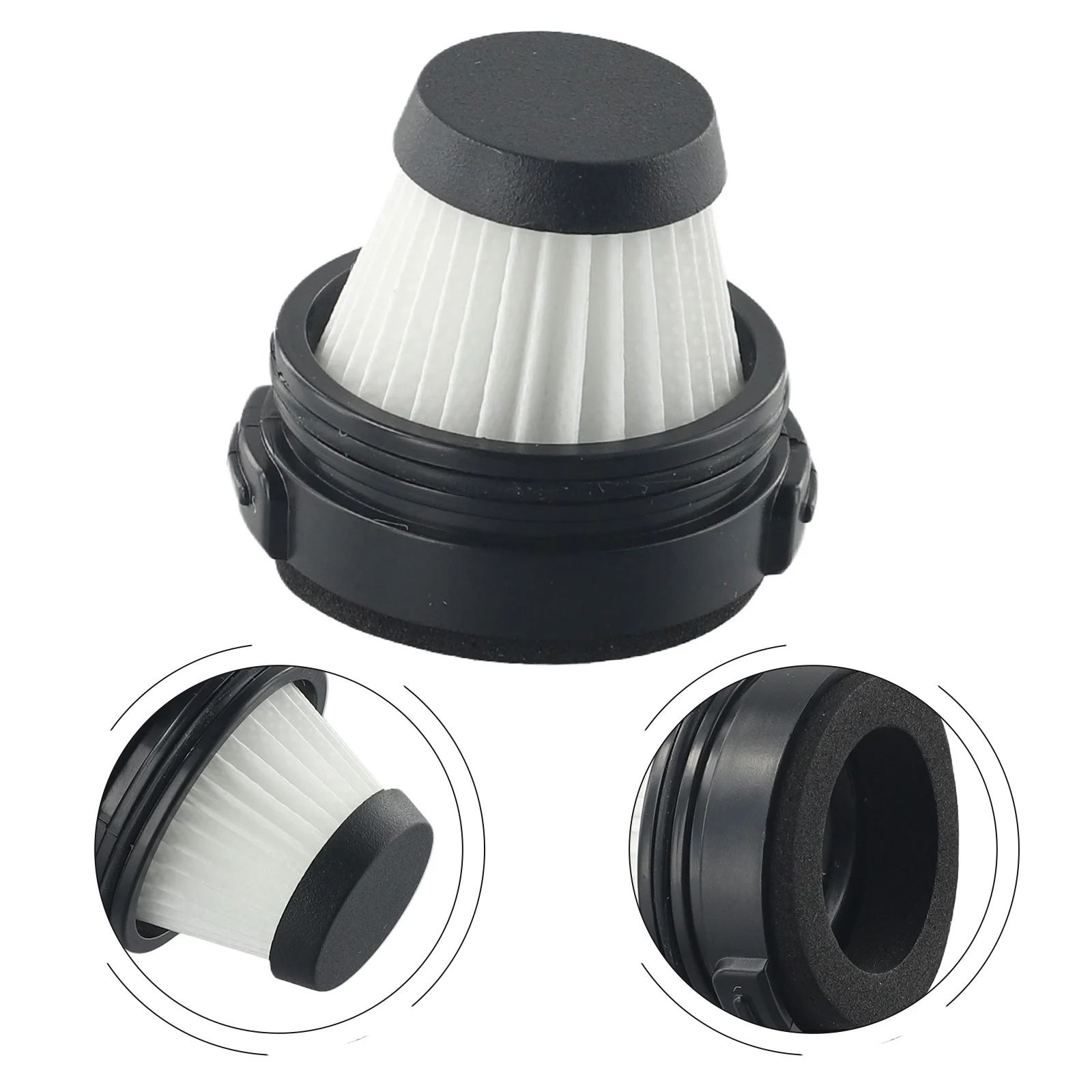 

1 Piece Replacement Filter For Baseus Portable Powerful 15000Pa Car Vacuum Cleaner Cordless Duster Filter Replace Spare Part