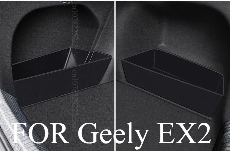 Trunk Organizer Foldable Storage Box with Dividers Non-Slip Fit 2018-2024 Car Boot Organiser Accessories for Geely EX2 2025 2026