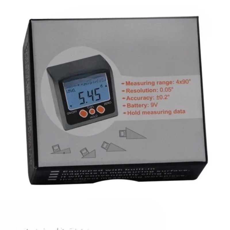 Digital display angle meter, Sanhe brand inclinometer, digital display level meter