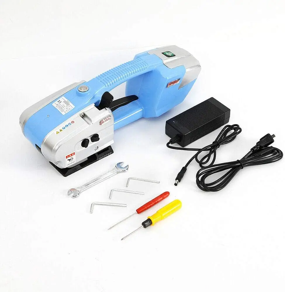 

Handheld Battery Power Strapping Machine Portable Strapper Tool Strapping Machine Electric Plastic Belt Automatic Welding Strap