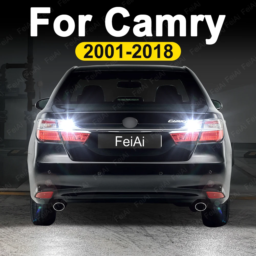 

For Toyota Camry LED Backup Reverse Lights Camry XV30 XV40 XV50 Accessories 2001-2010 2011 2012 2013 2014 2015 2016 2017 2018