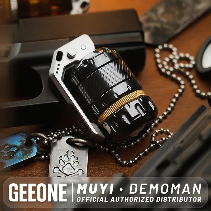 MUYI DEMOMAN フィジェットスライダー 金属 スピナー
