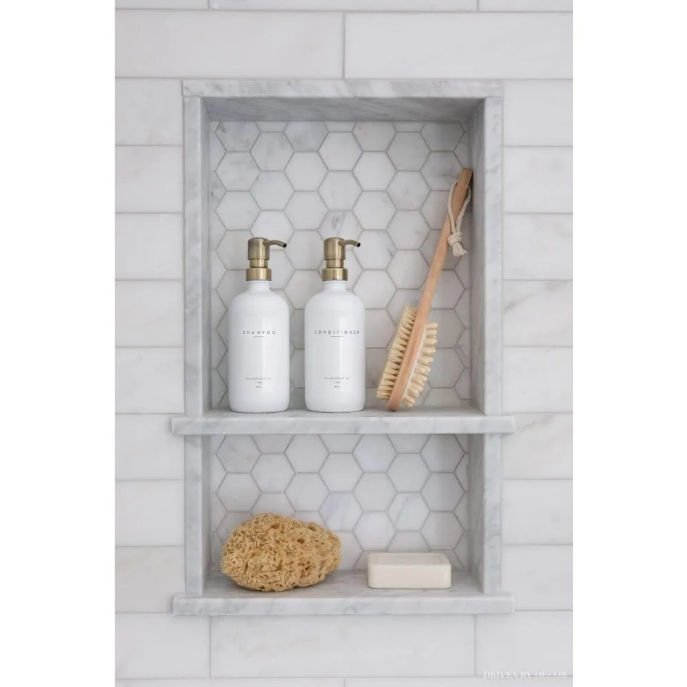 عتبة سرج رخامية بحافة سهلة للاستحمام والحمامات والأرضيات وعتبات النوافذ والمواقد - استخدام متعدد الاستخدامات في المنزل #5