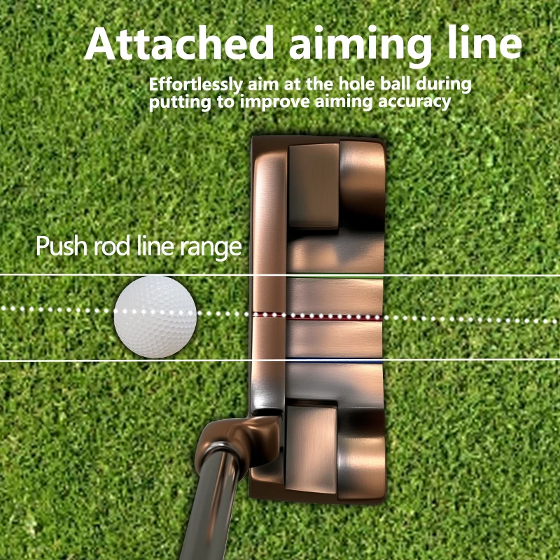 FUMIGOLF Golf Pusher Golf Club للرجال توسيع كلمة واحدة دقيقة دفع شريط مستقيم انتهازي #3